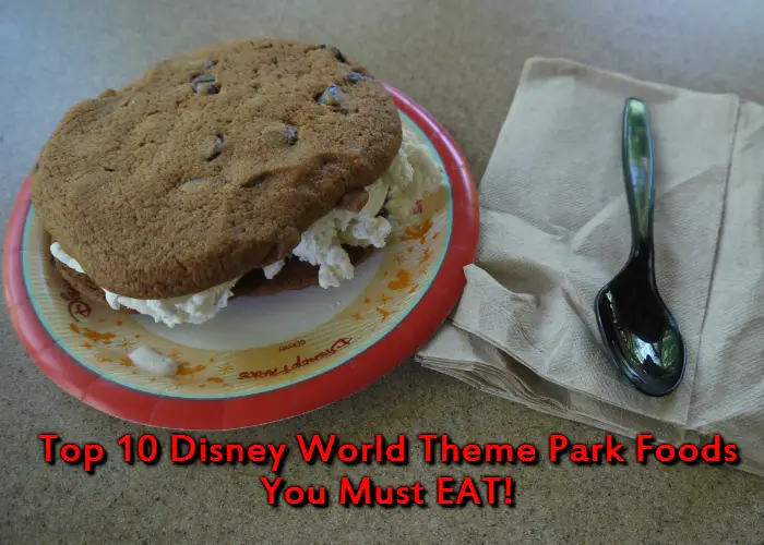 Top 10 Disney World Theme Park Foods you MUST EAT!