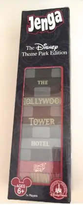 Disney Finds – Disney Theme Park Edition Hollywood Tower of Terror Hotel Jenga Game