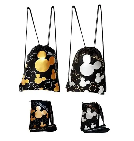 Disney Finds – Mickey Mouse Drawstrings Backpacks & Lanyards