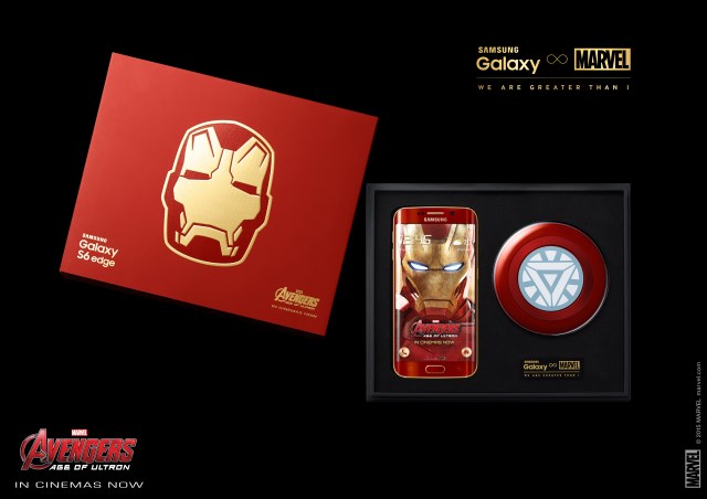 Samsung Releases the Galaxy S6 Edge Iron Man Limited Edition Phone