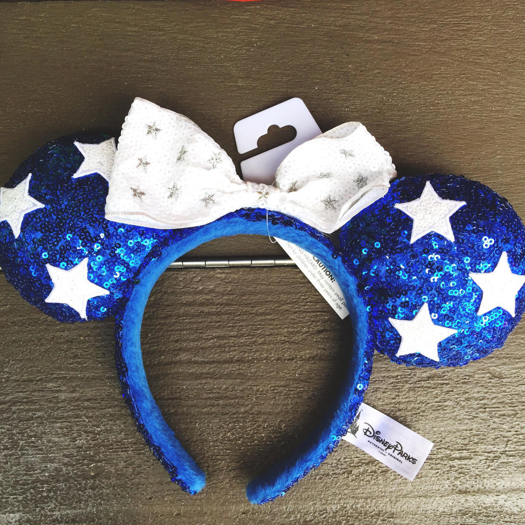 Disney Finds – Minnie Mouse Sparkling Star Sequin Ear Headband
