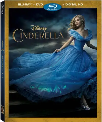 Disney’s Cinderella on Blu-ray Combo Pack 9/15