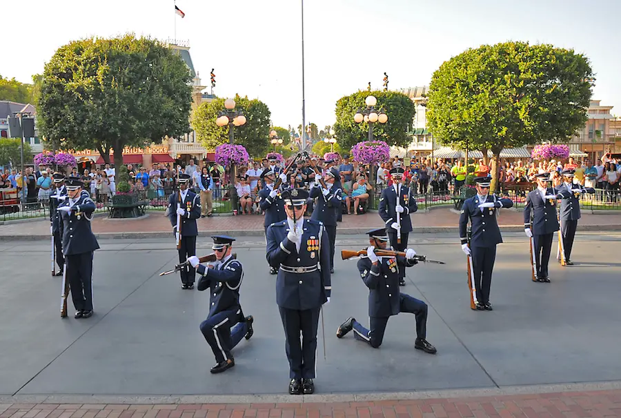 Special Military Performances at the Disneyland Resort for July 4th Weekend