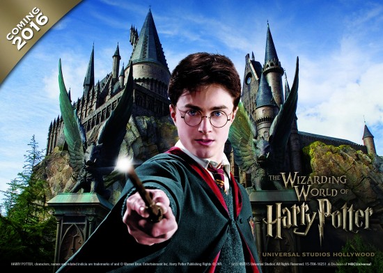 Wizarding World of Harry Potter Coming in 2016 to Universal Studios Hollywood