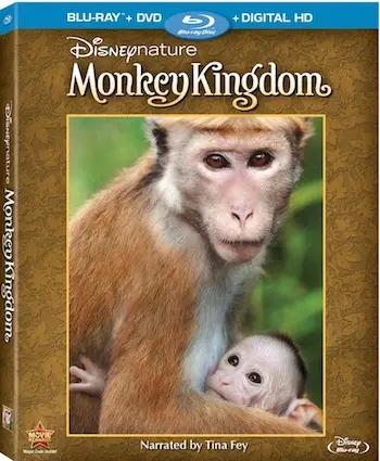 Disneynature Monkey Kingdom DigitalHD, DMA, and Blu-ray Combo Pack Coming This Fall