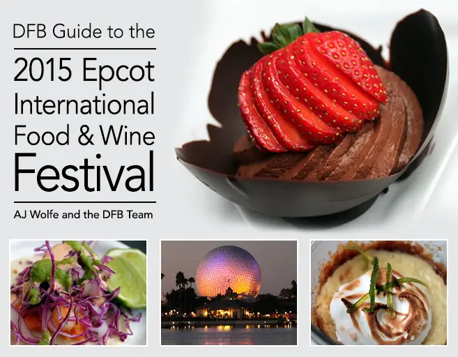 Preorder the 2015 Epcot Food & Wine Festival Guide