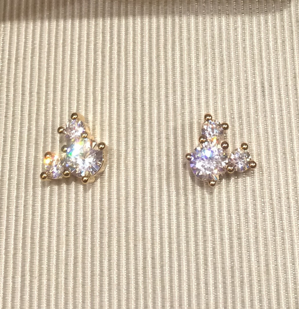 Disney Finds – Mickey Mouse Sparkling Stone Earrings