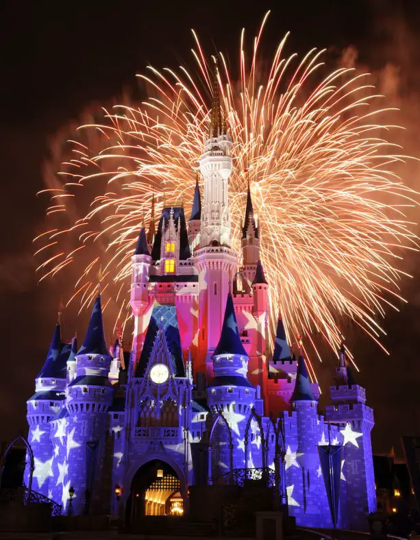 Celebrate the Fourth of July by watching the Magic Kingdom fireworks show tonight!