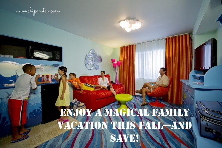 Enjoy a Magical Family Vacation this Fall and SAVE!