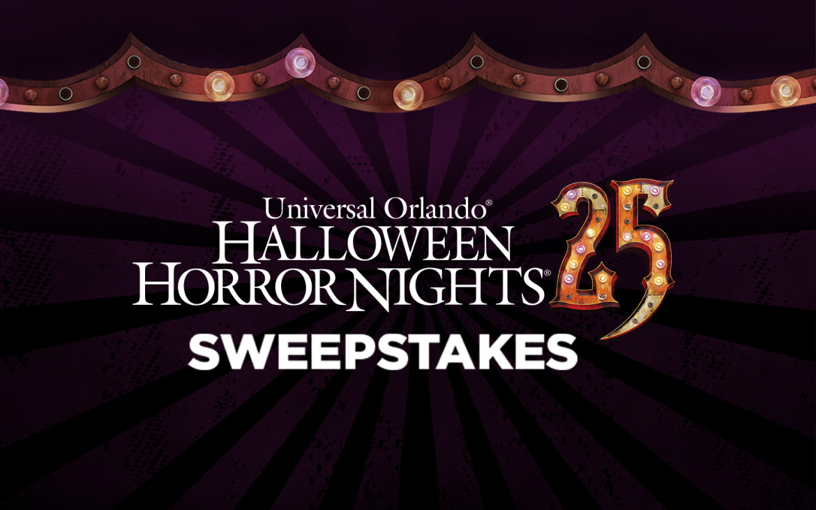 Universal Orlando Halloween Horror Nights 25 Sweepstakes