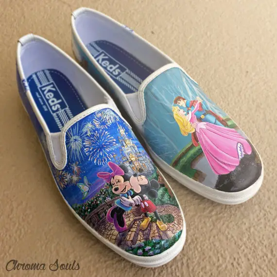 Disney Finds - Hand-painted Disney Shoes