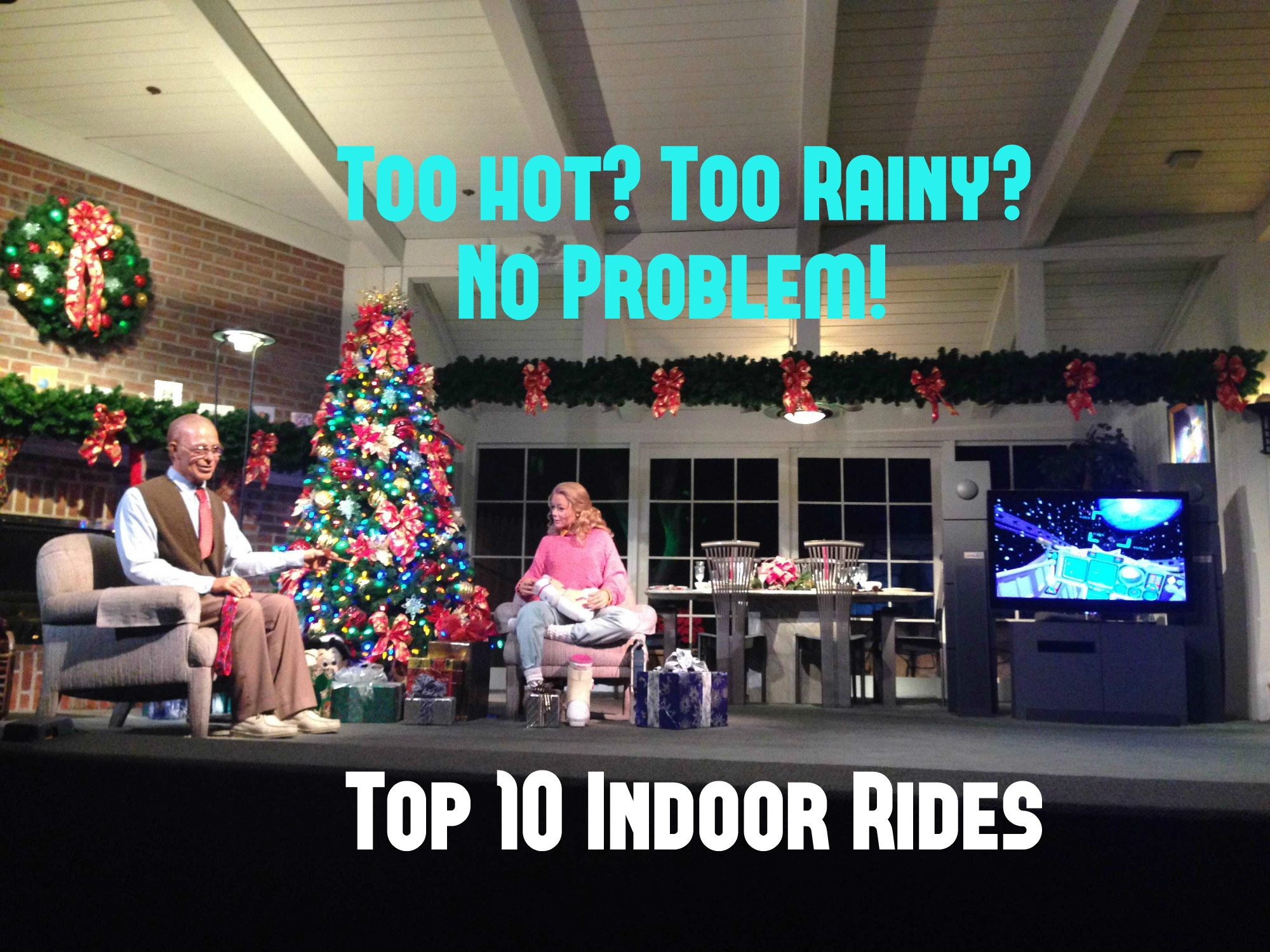 Top 10 Indoor Rides in Walt Disney World
