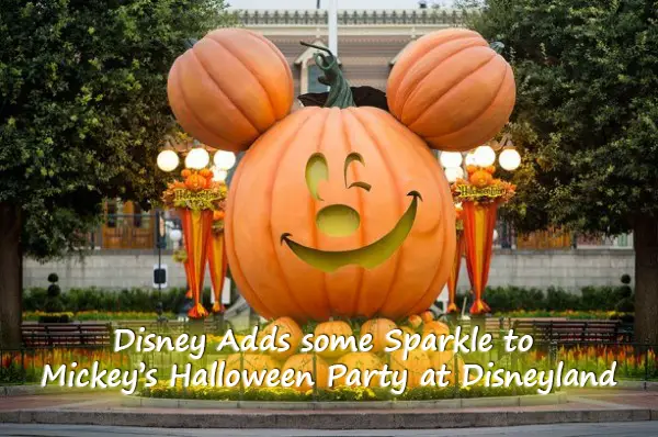Disney Adds some Sparkle to Mickey’s Halloween Party at Disneyland