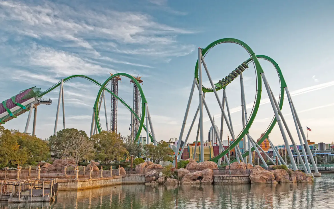 Universal Orlando-Incredible Hulk Coaster Refurbishment Begins September 8, 2015!
