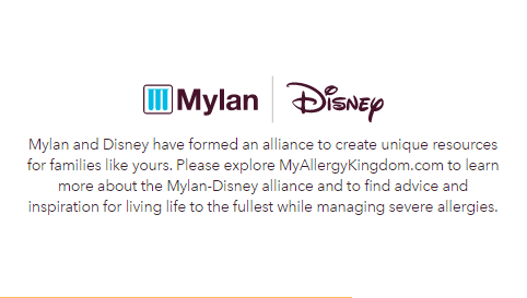 Mylan and Disney Interactive Launch MyAllergyKingdom.com