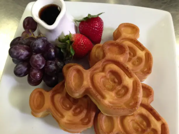 Celebrate National Waffle Day with a Mickey Waffle