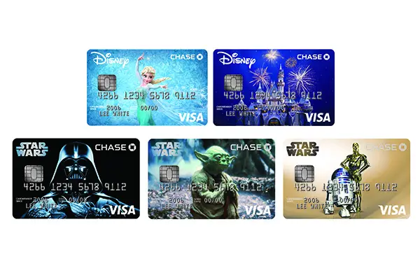 New Chase Disney Visa Credit Cards Will Offer Star Wars Designs