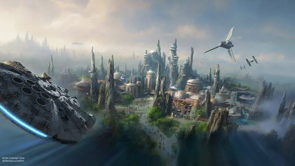 Big News! Star Wars Themed Lands are Coming to Disney World and Disneyland