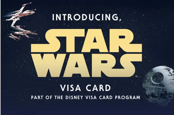 Get Your Hands on the New Star Wars Themed Disney Visa Card
