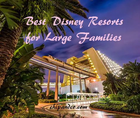 Big Family? No problem! Disney Resorts Can Accommodate Families of 5 or More