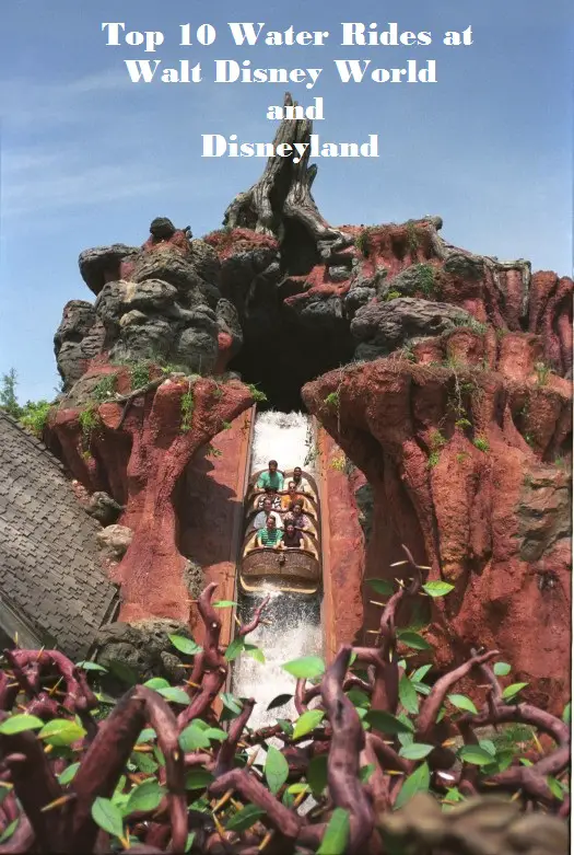 Top 10 Walt Disney World and Disneyland Water Rides