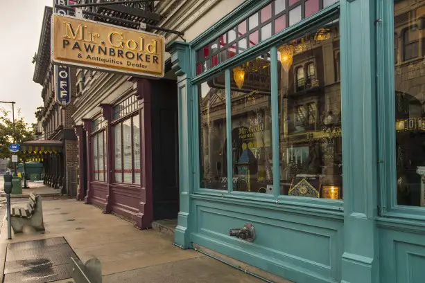 Once Upon A Time’s Mr. Gold’s Pawnbroker Shop in Disney’s Hollywood Studios