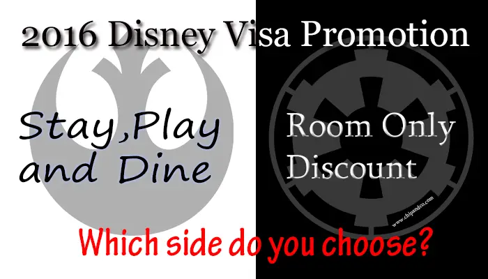 New Disney Visa Discount Packages Are Now Available!