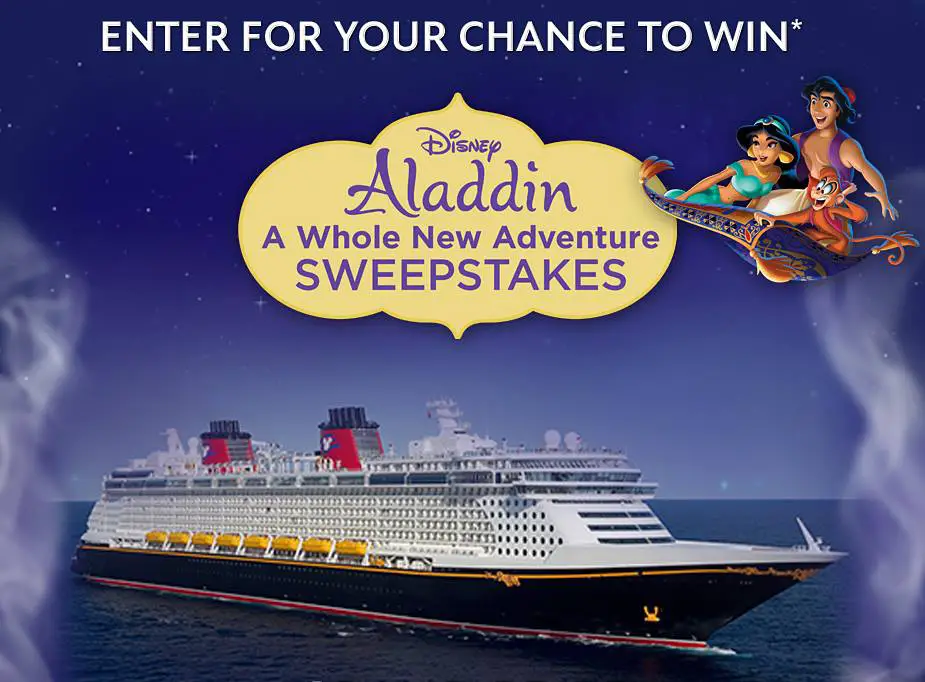 Enter to Win the Aladdin A Whole New Adventure Sweepstakes