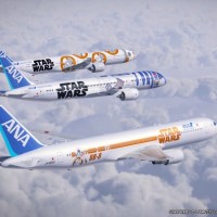 Japanese Airliner Unveils Plane Made to Look Like Star Wars Droids