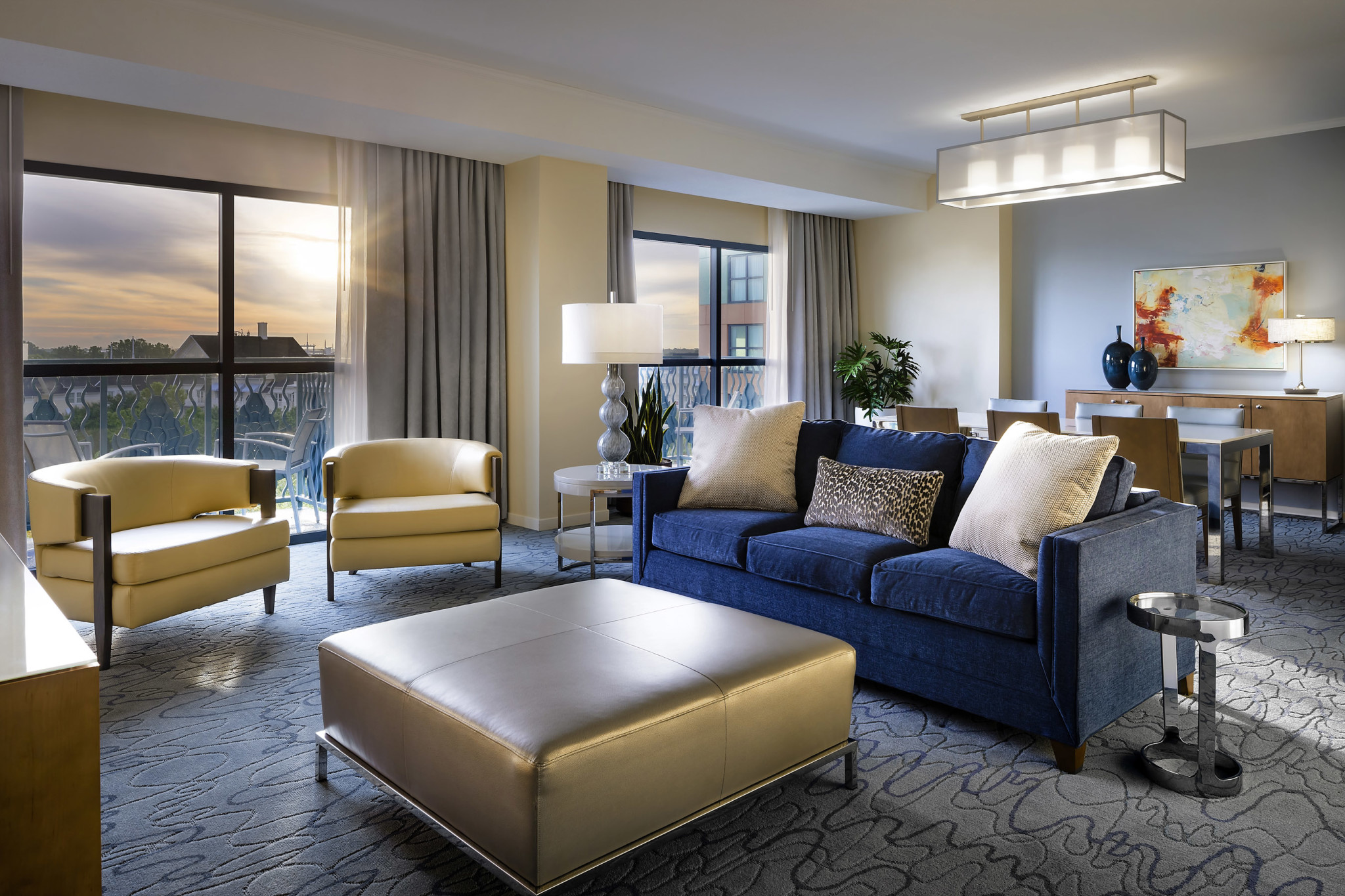 Walt Disney World Swan and Dolphin Hotel Finishes Swan Guest Room Redesign