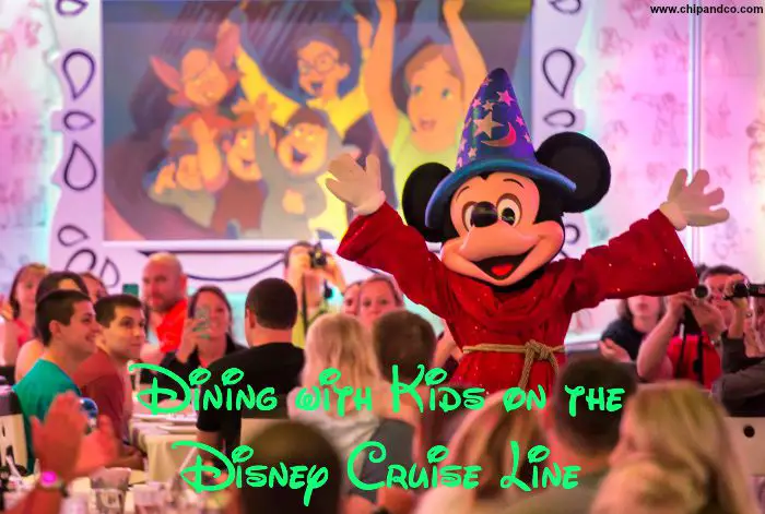Dining with Kids on the Disney Cruise Line