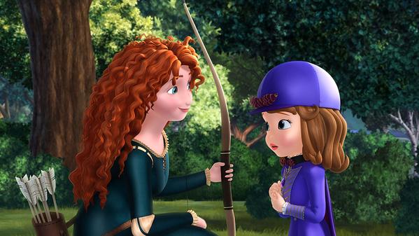 Merida Makes Her Way To Sofia The First : The Secret Library Special!