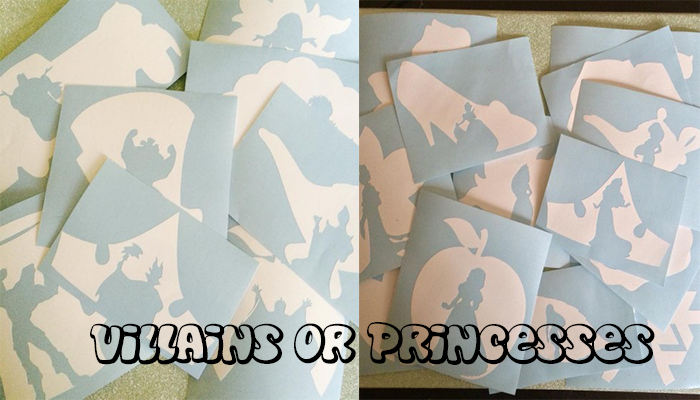 Disney Villains or Princesses Vinyls