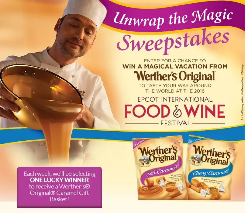 Werther’s Unwrap the Magic Sweepstakes