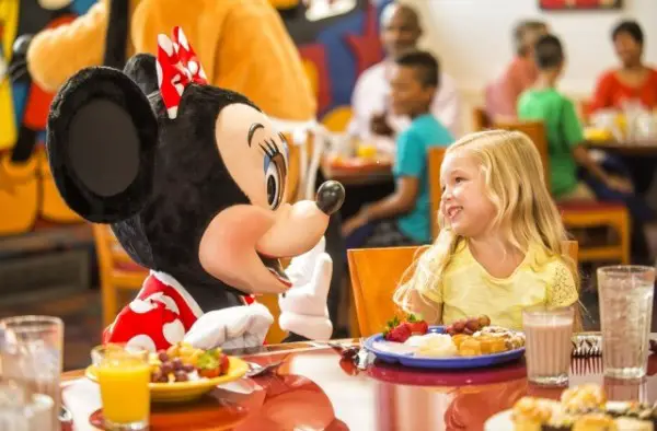 Disney World Character Dining Price Increases