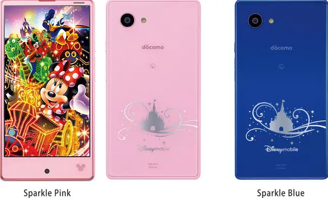 Sharp Introduces a New Disney Branded Cellphone in Japan
