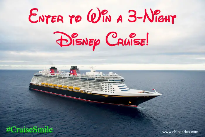 Enter to Win a Disney Cruise with the #CruiseSmile Sweepstakes!