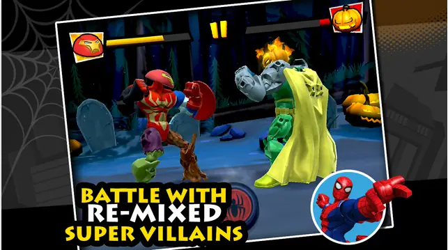 A Super Hero Halloween is Coming to the “Mix + Smash: Marvel Super Hero Mashers” App