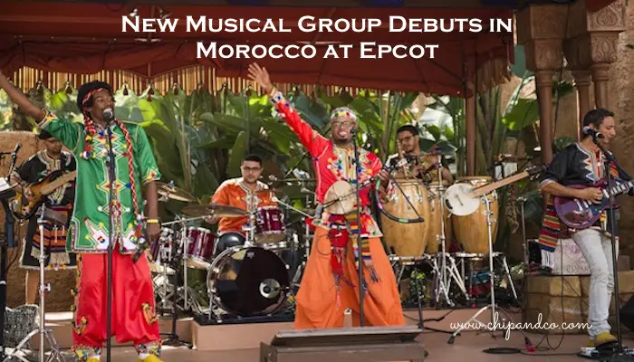 New Musical Group Debuts in Morocco at Epcot