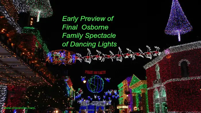 Get an Early Sneak Peek at the Final Osborne Family Spectacle of Dancing Lights