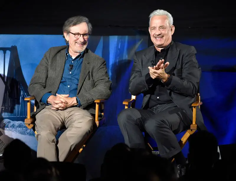 Tom Hanks and Steven Spielberg in “Bridge of Spies” Interview Share Competition