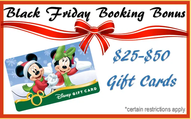Black Friday Disney Gift Card Offer