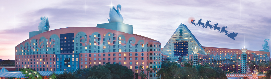 The Walt Disney World Swan and Dolphin Hotel Celebrates the Holidays