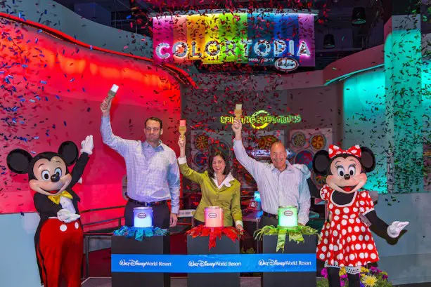 Colortopia Exhibit in Innoventions at EPCOT Presented by Glidden Paint