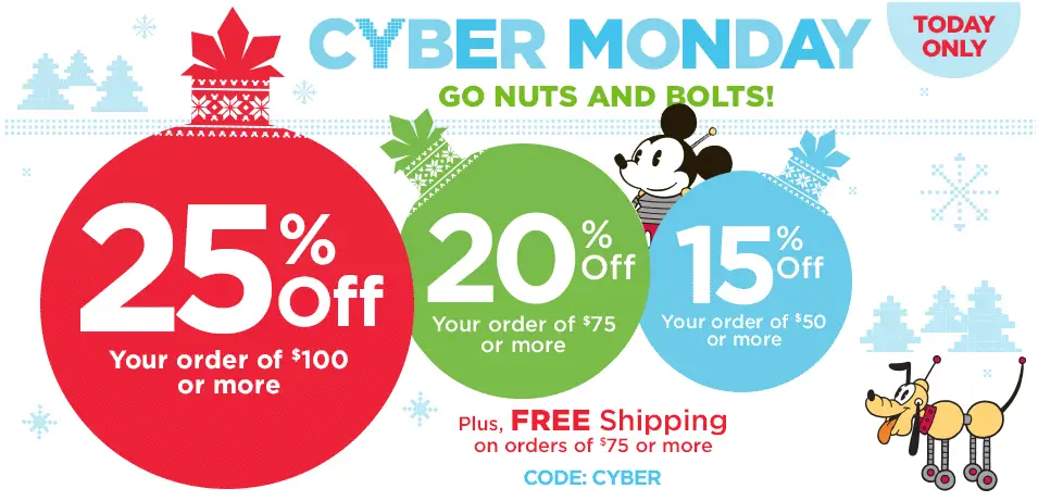 Disney Store Online Cyber Monday Sale!