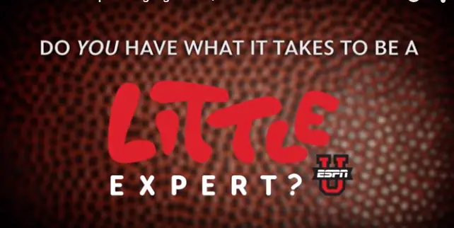 Enter Your Child in ESPNU’s “Little Experts” Contest Today