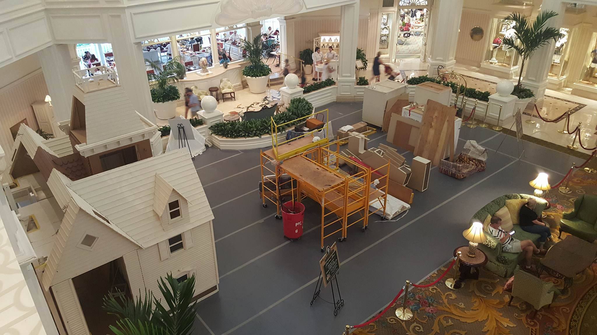 Construction has begun on The Gingerbread House at Disney’s Grand Floridian Resort
