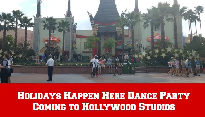 Disney’s Hollywood Studios Introduces Holidays Happen Here Dance Party