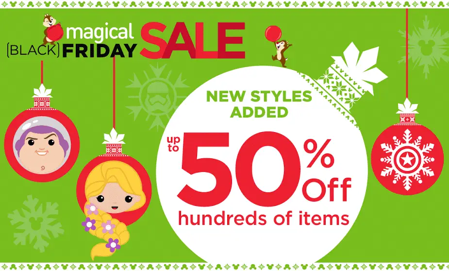 New Items Added to Disney Store’s Magical Friday SALE