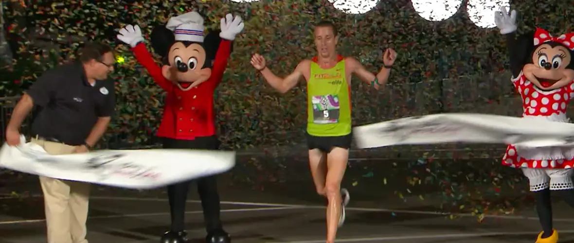 John Mott Takes First Place at Weather-Shortened 2015 Disney Wine & Dine Half Marathon